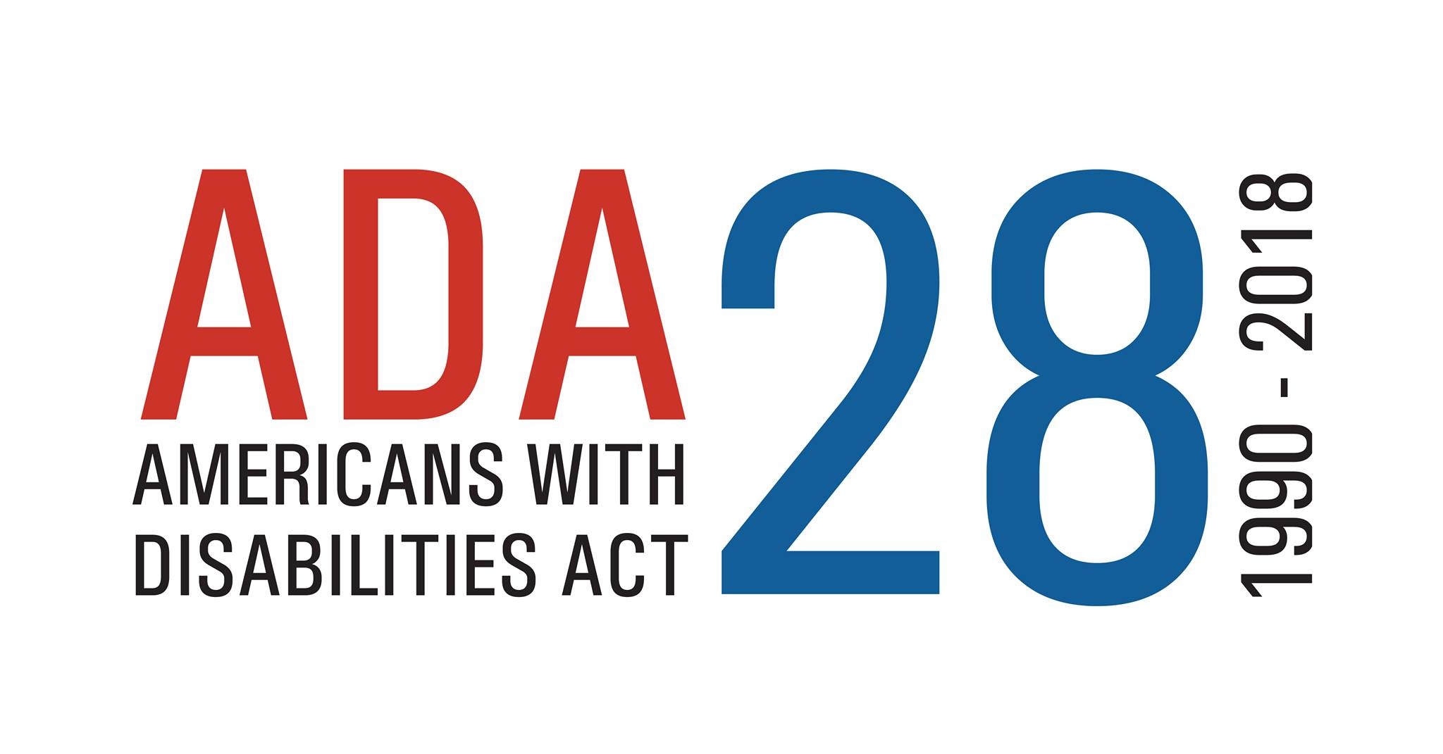 ADA 28th Anniversary Logo