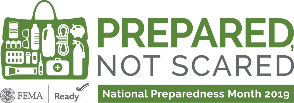 National Preparedness Month 2019 Logo