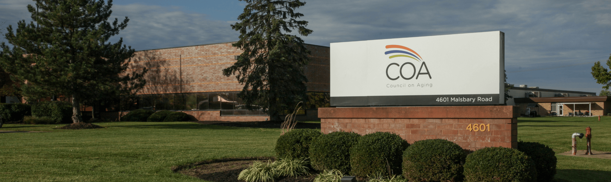 COA exterior sign