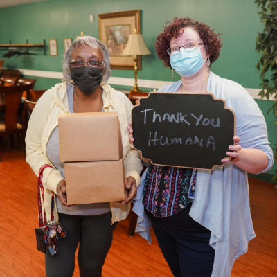 Receivers of Humana Comfort Meals