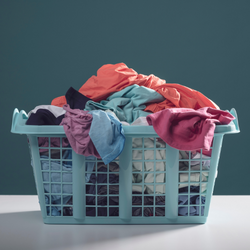 Full Laundry Basket