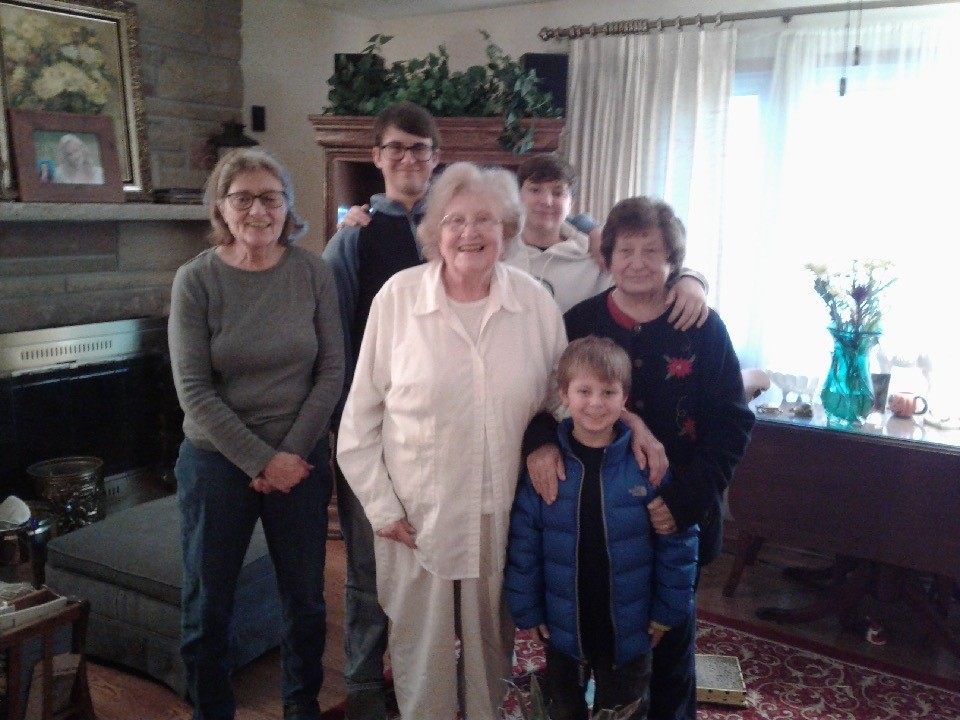 Sue Dalton and family