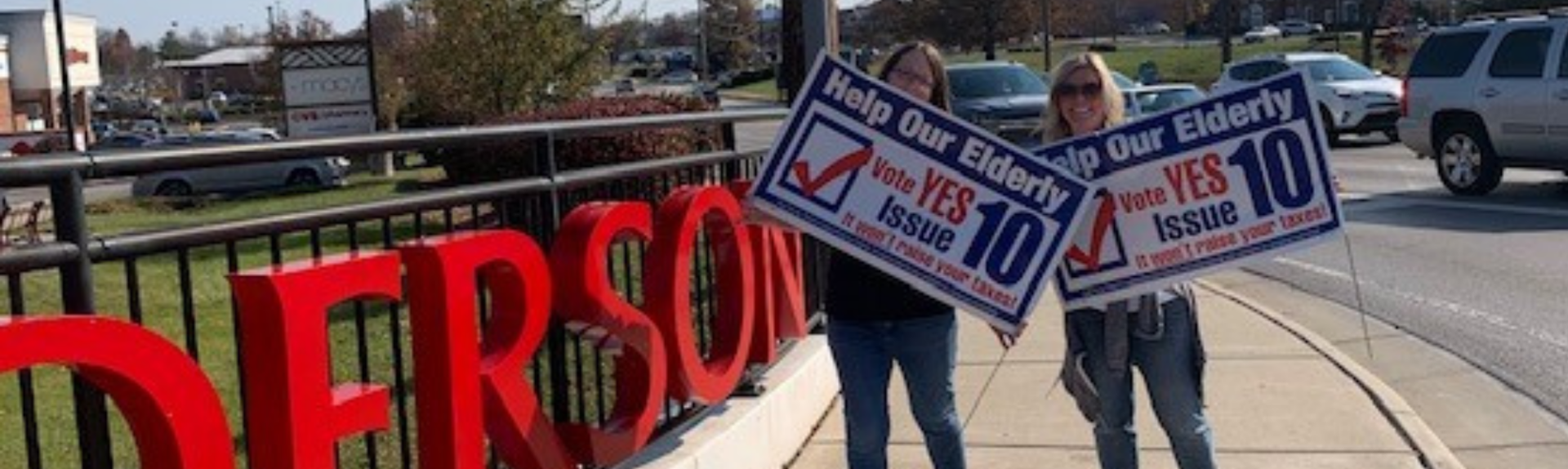 Women using signs to express their needs