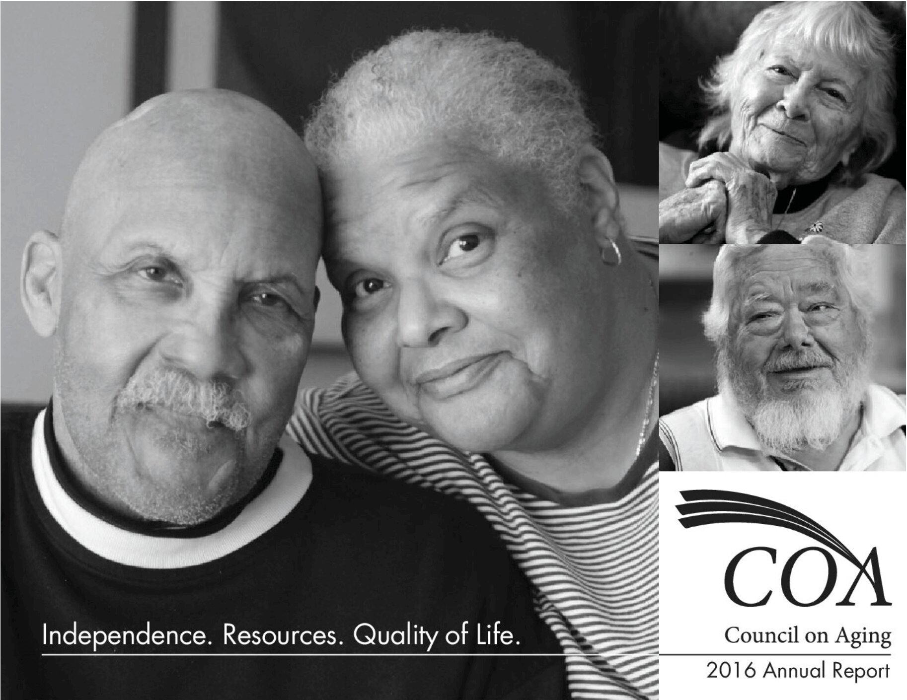 Council on Aging 2015 Annual Report cover page
