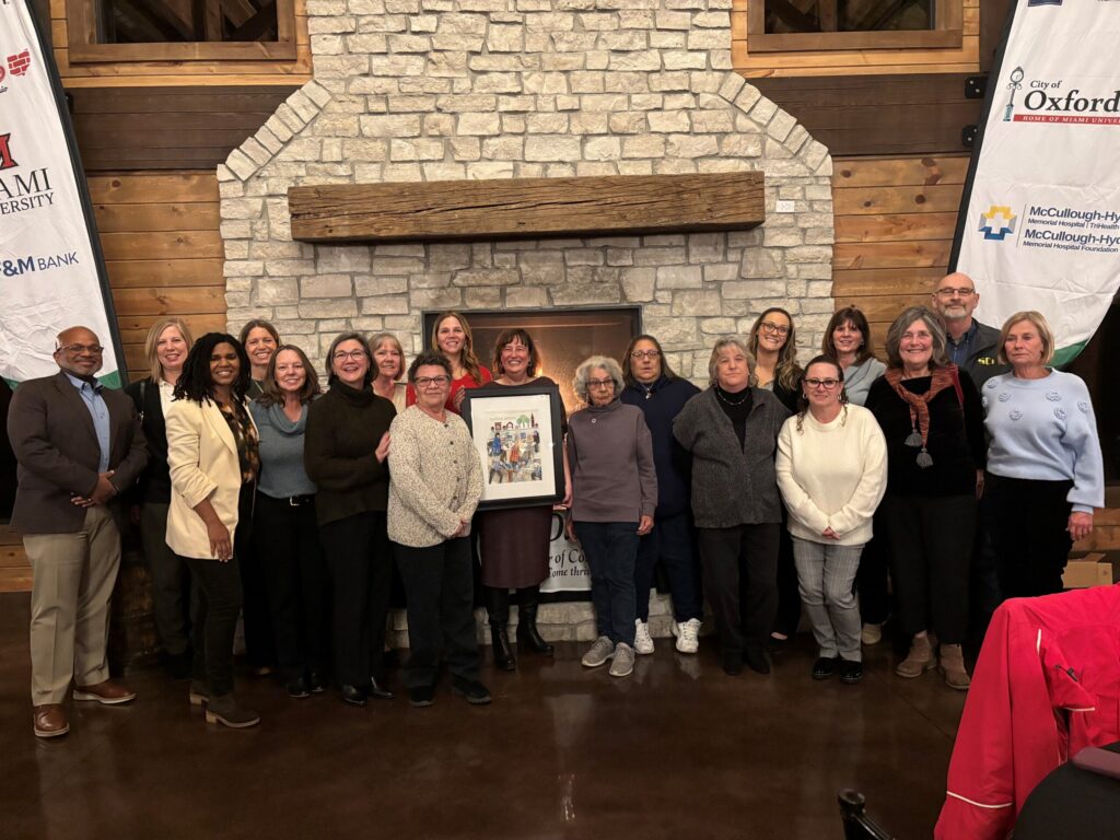 Group of people honored as Business of the year