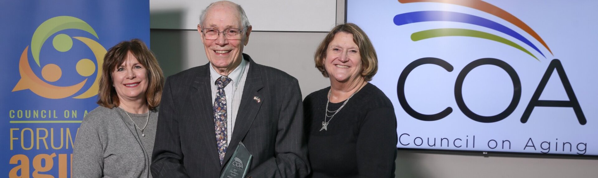 COA President’s Award presented to tireless advocate for older adults