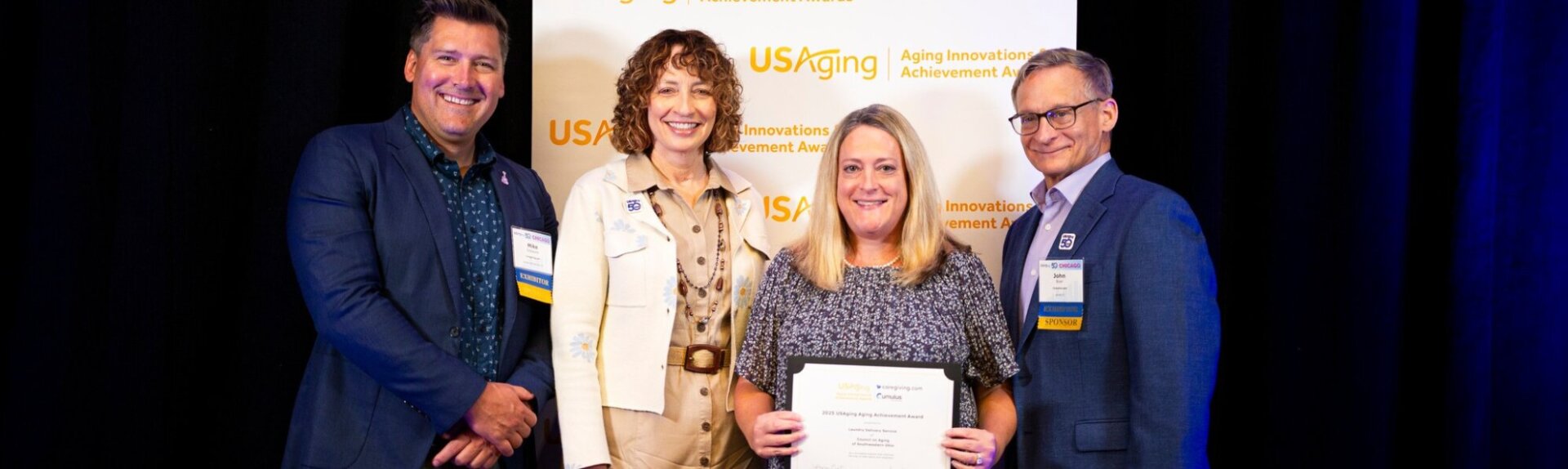 Council on Aging named recipient of prestigious Aging Achievement award from USAging