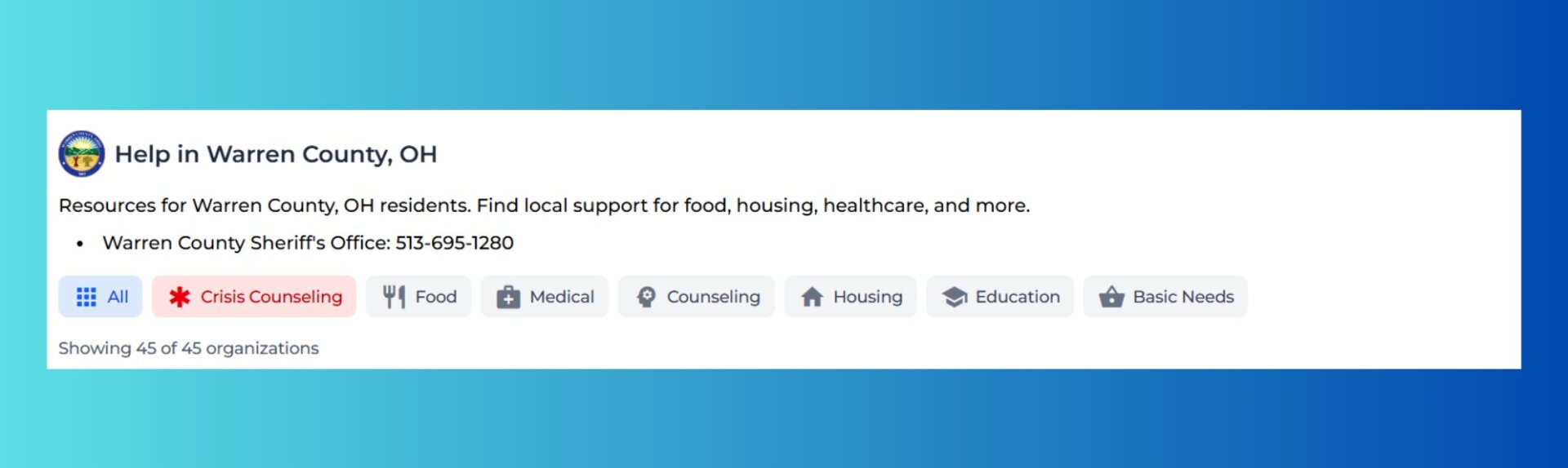 New directory connects Warren County residents to resources during times of need