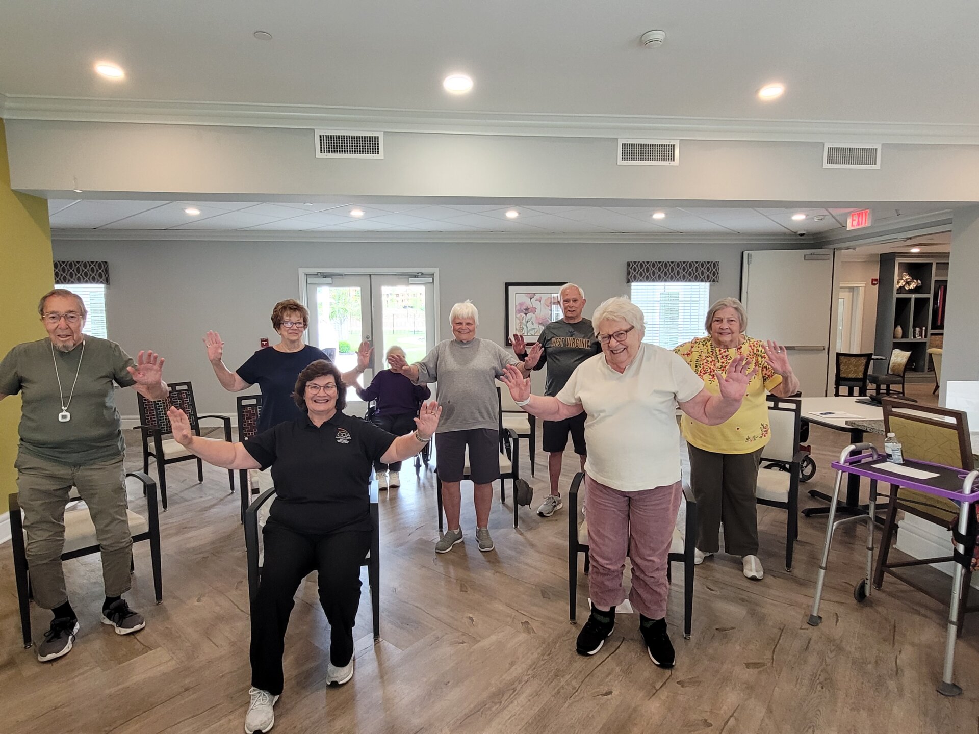 Clermont County residents enjoy Tai Chi as part of COA health and wellness programs